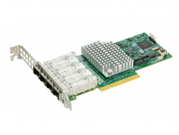 Network card Supermicro AOC-STG-I4S (4x SFP+, 10GbE)